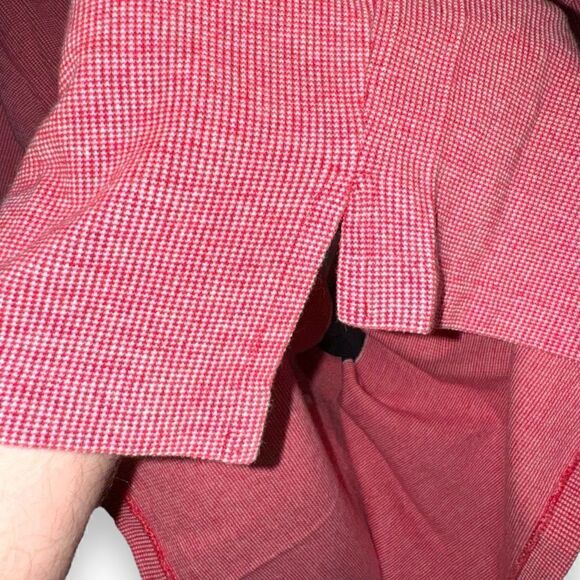 Pringle of Scotland Red Knit Cotton Polo Shirt Size L - Picture 8 of 9